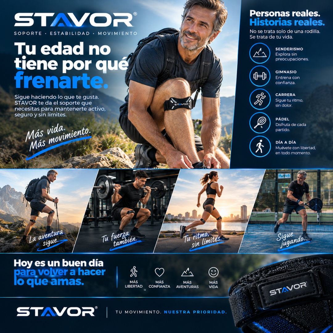 Soporte para rodilla Stavor