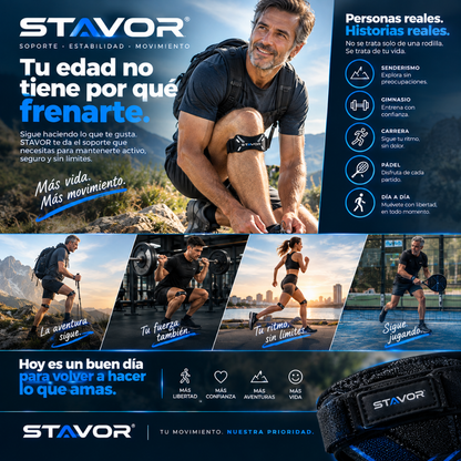 Soporte para rodilla Stavor